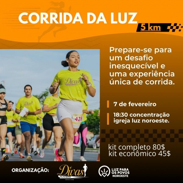 Imagem do evento CORRIDA DA LUZ