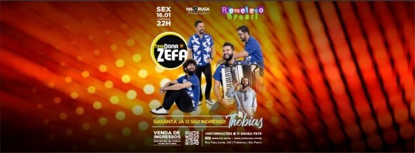 Imagem do evento TRIO DONA ZEFA e DJ THOBIAS