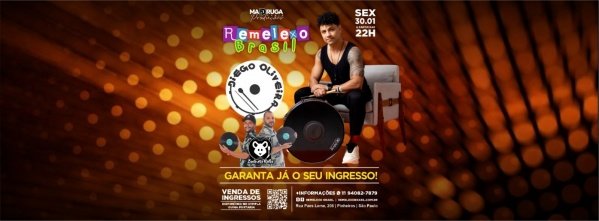 Imagem do evento DIEGO OLIVEIRA e BAILE DOS RATOS