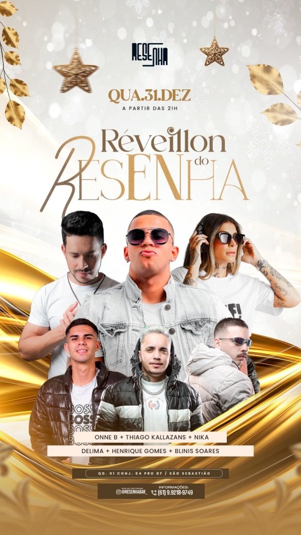 Imagem do evento RÉVEILLON DO RESENHA 2026