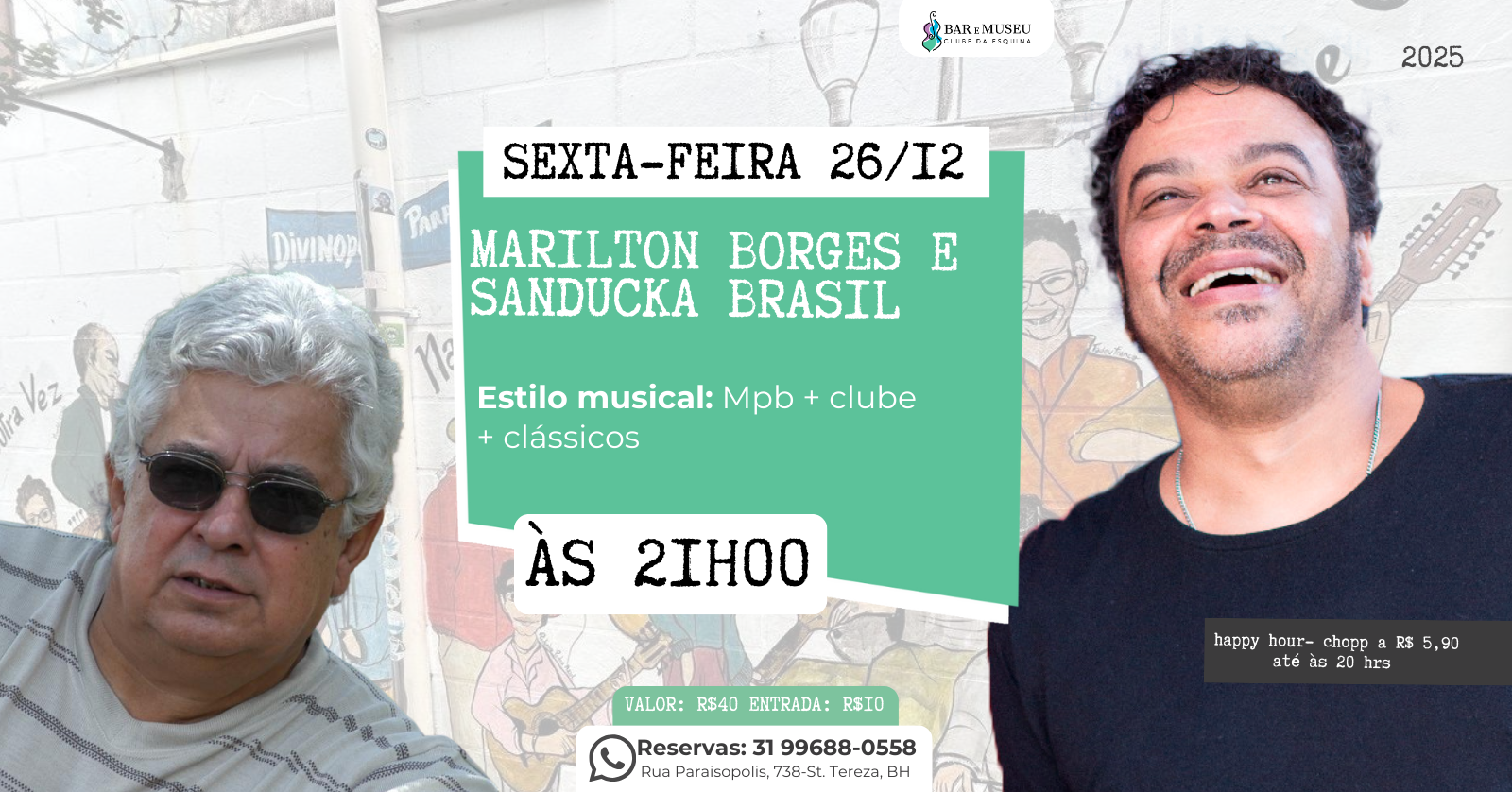 Marilton Borges e Sanducka Brasil