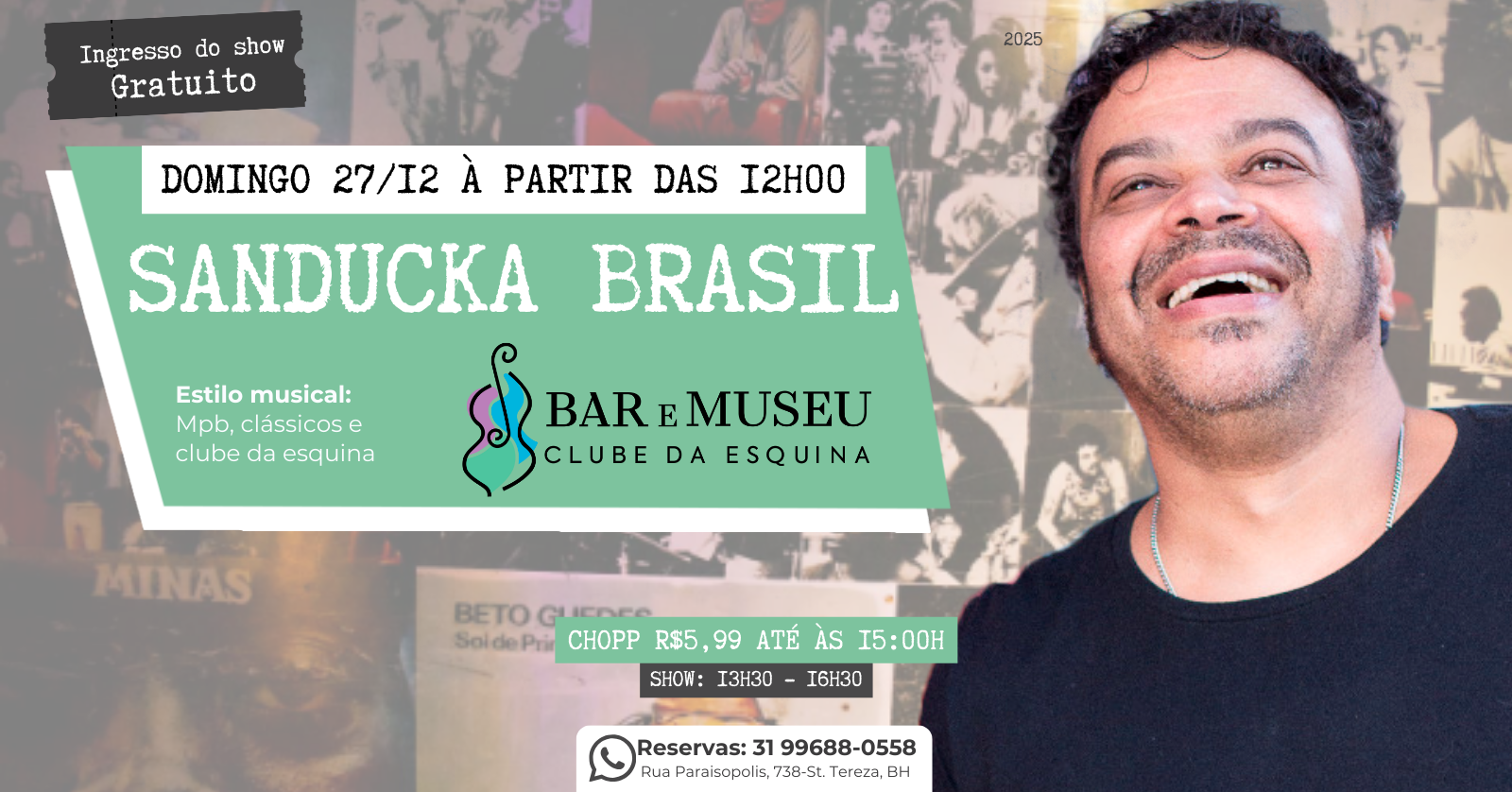 TROPEIRO NO MUSEU COM SANDUCKA BRASIL 