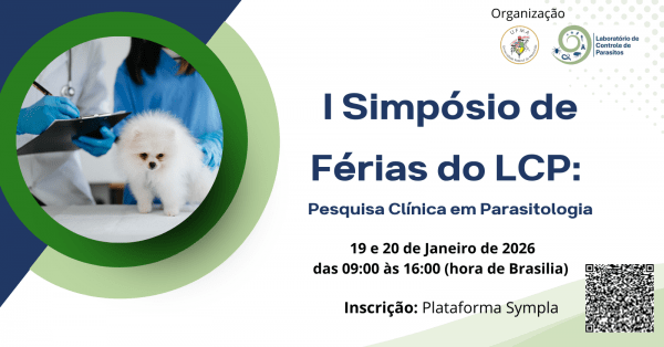 Imagem do evento Simpósio de Férias do LCP: Pesquisa Clínica em Parasitologia