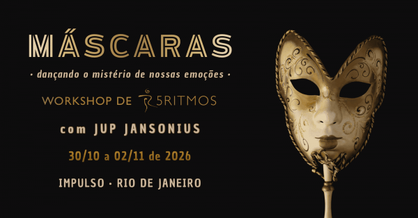 Imagem do evento Workshop dos 5Ritmos - Máscaras - Heartbeat