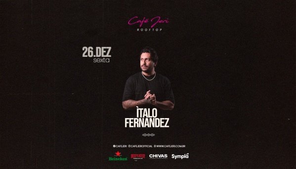 Imagem do evento BLACKOUT - SPECIAL EDITION : ITALO FERNANDEZ