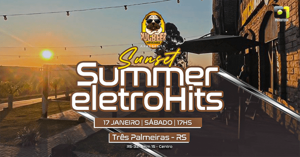 Imagem do evento Pug Beer - Sunset Summer EletroHits