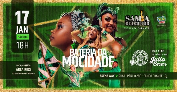 Imagem do evento Samba Du Doutor - MOCIDADE