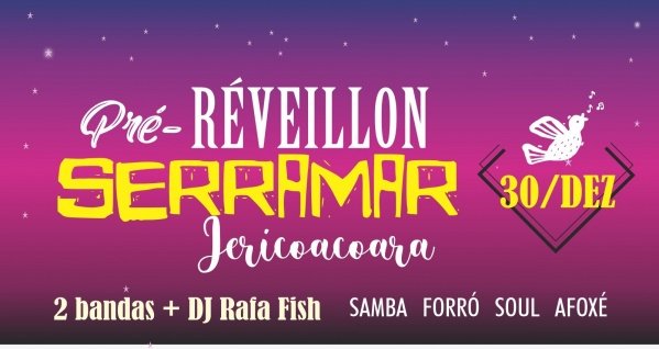 Imagem do evento PRÉ REVEILLON - SERRAMAR