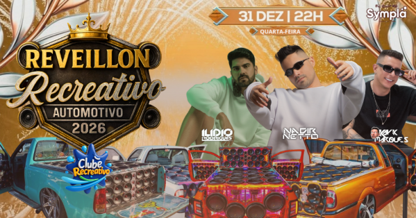 Imagem do evento  REVEILLON RECREATIVO AUTOMOTIVO 2026