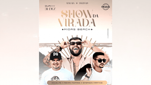 Imagem do evento REVEILLON MIDAS BEACH CLUB