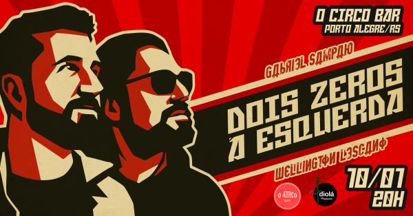 Imagem do evento 10/01/26-DOIS ZEROS A ESQUERDA