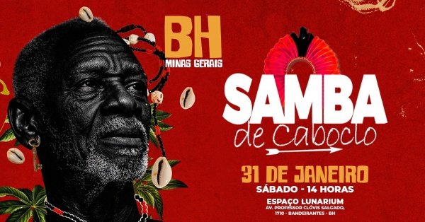Imagem do evento Samba de Caboclo - Belo Horizonte