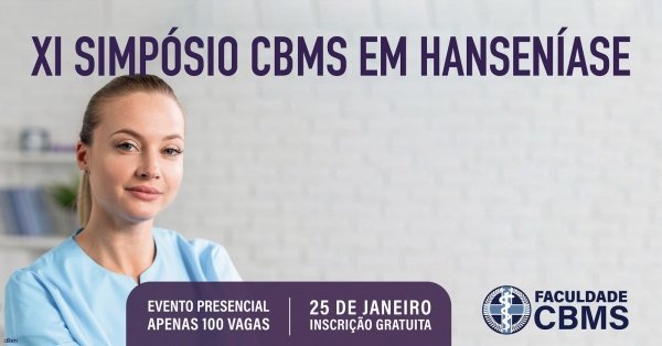 Imagem do evento XI Simpósio CBMS em Hanseníase