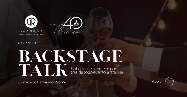 Imagem do evento Backstage Talk - GR Produção