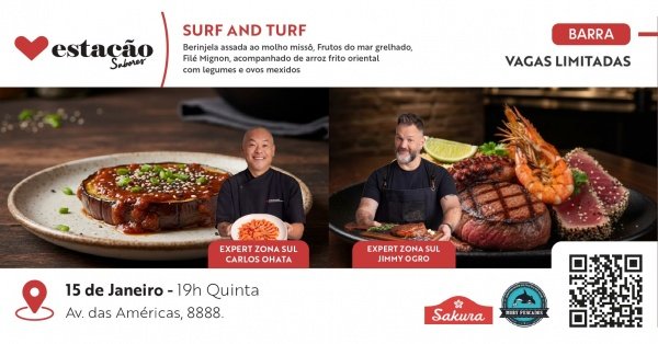 Imagem do evento Surf and Turf  (Barra)