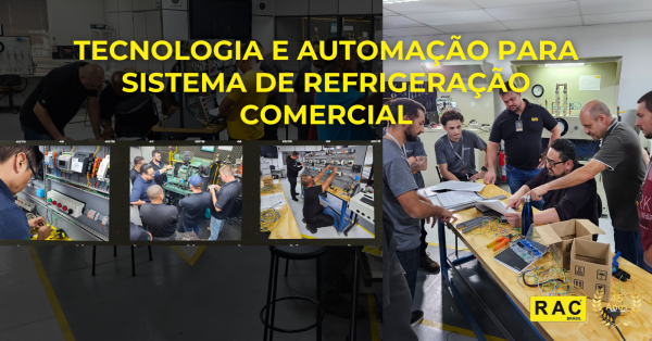 Imagem do evento Treinamento de Tecnologia e Automação para Sistemas de Refrigeração Comercial 15 a 16/05/26| 2 Dias