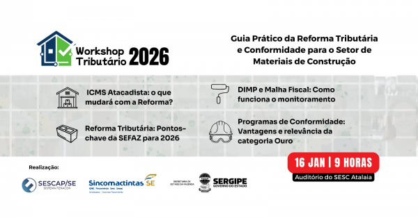 Imagem do evento Guia Prático da Reforma Tributária e Conformidade para o Setor de Materiais de Construção
