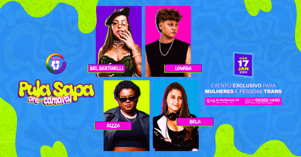 Imagem do evento PULA  SAPA | PRÉ-CARNAVAL