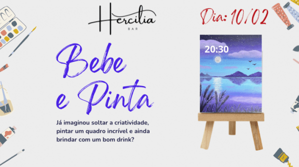 Imagem do evento Bebe & Pinta 11.º  20:30h