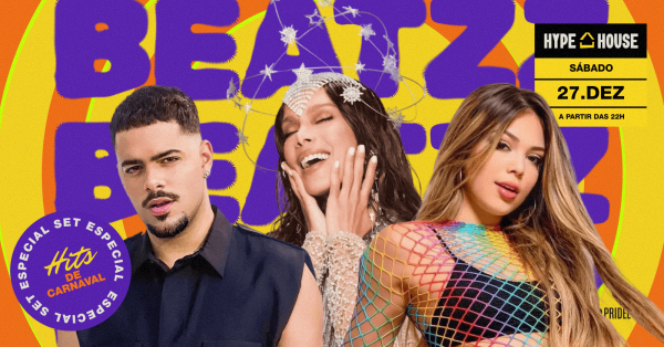 Imagem do evento BEATZZ - HITS DO CARNAVAL