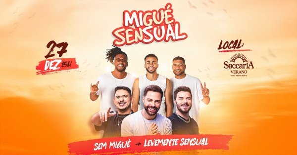 Imagem do evento Migué Sensual