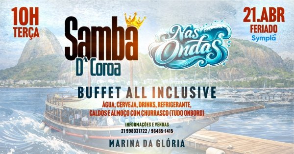 Imagem do evento SAMBA D´COROA - NAS ONDAS 2026