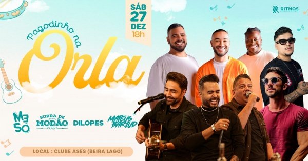 Imagem do evento PAGODINHO NA ORLA