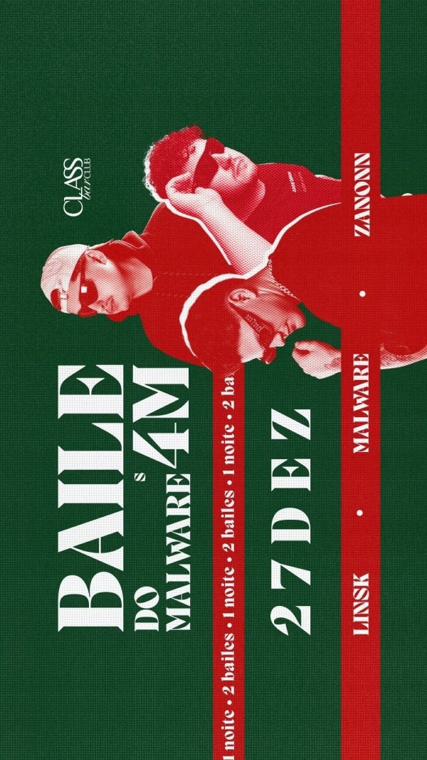 Imagem do evento ED. ESPECIAL - BAILE DO MALWARE + BAILE DOS 4M