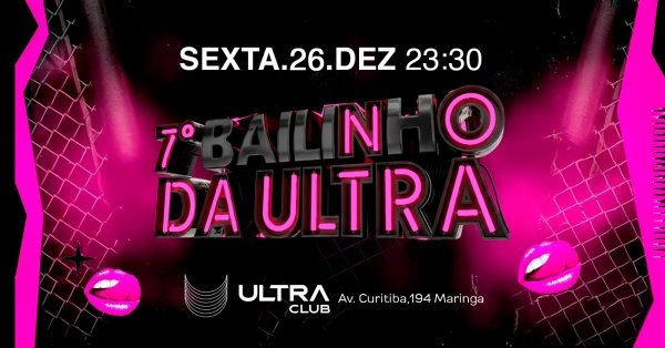 Imagem do evento Bailinho da Ultra (Sexta)