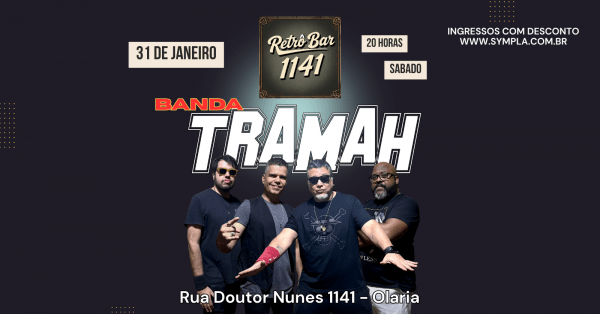 Imagem do evento BANDA TRAMAH - RETRÔ BAR