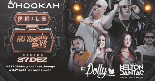 Imagem do evento Balile do MC Rick da Vs D-hookah 27/12/2025
