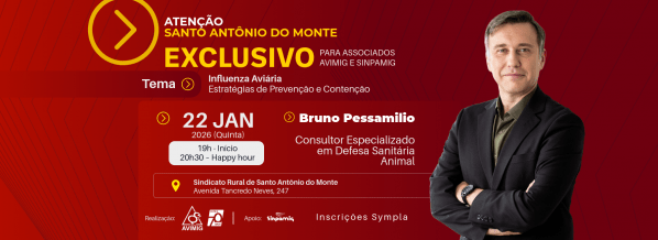 Imagem do evento Palestra Técnica Avimig 2026 Samonte