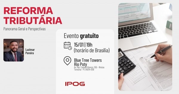 Imagem do evento Reforma Tributária: Panorama Geral e Perspectivas
