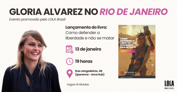 Imagem do evento Gloria Álvarez no Rio de Janeiro