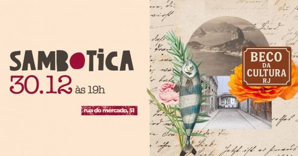 Imagem do evento Sambotica na rua - Beco da Cultura Rj
