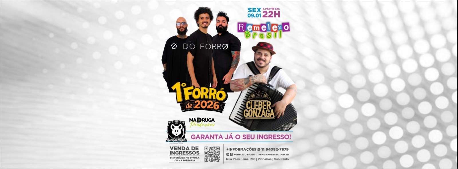 Ó DO FORRÓ - CLEBER GONZAGA ( 1° FORRÓ DE 2026 ) - BAILE DOS RATOS