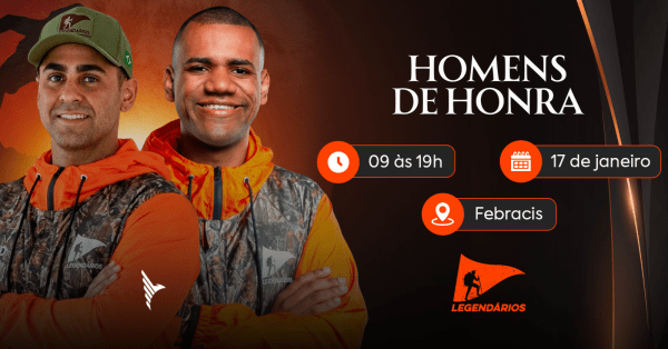 Imagem do evento HOMENS DE HONRA - LEGENDÁRIOS