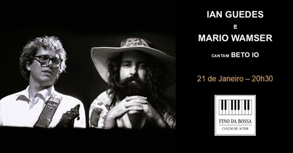 Imagem do evento Ian Guedes e Mario Wamser no Fino da Bossa