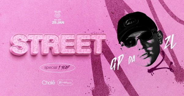Imagem do evento STREET ESPECIAL 1 ANO COM GP DA ZL | 29/01
