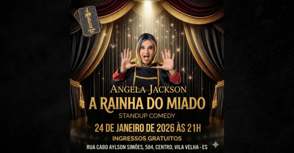 Imagem do evento Angela Jackson - A Rainha do Miado - INGRESSOS GRATUITOS - Sábado 24 de Janeiro às 21:00 - Joker VV