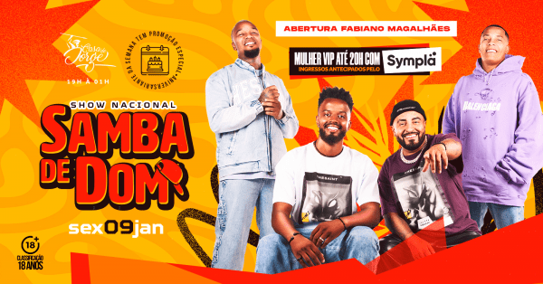 Imagem do evento Samba de Dom