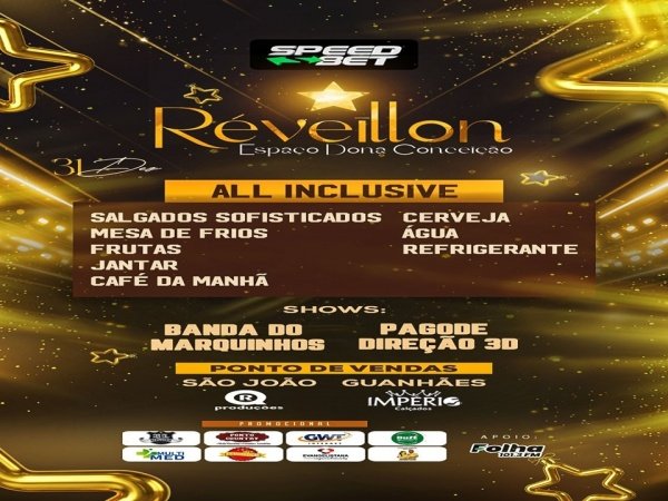 Imagem do evento Reveillon Espaço Dona Conceição 2026