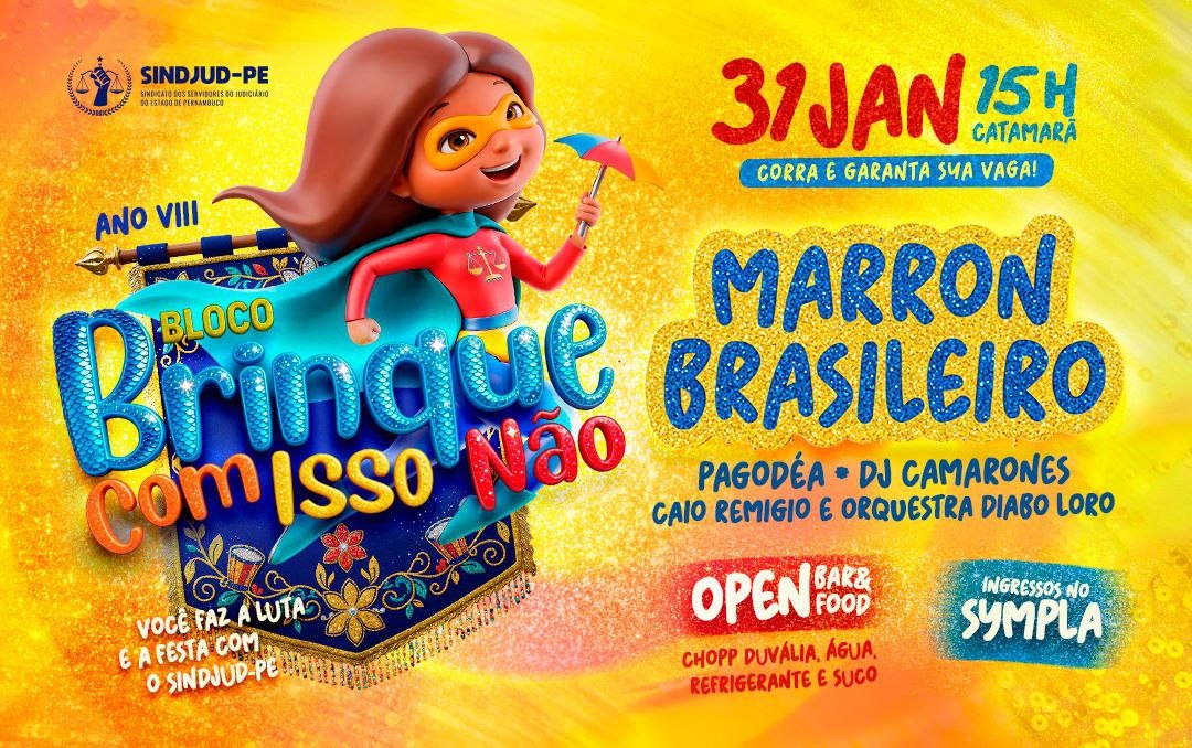 BLOCO BRINQUE COM ISSO NÃO ! ano VIII - Recife, PE