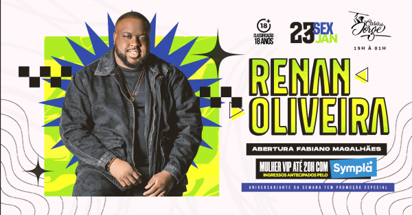 Imagem do evento Show Nacional Renan Oliveira