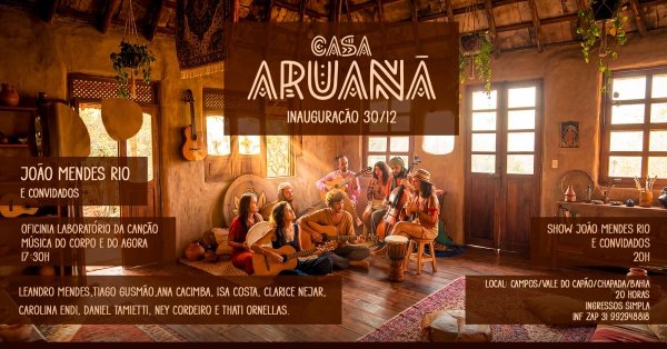 Imagem do evento Inauguração Casa Aruanã