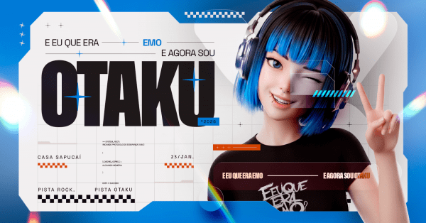 Imagem do evento E eu que era Emo e agora sou Otaku? BH - 10 anos
