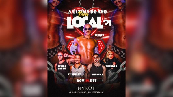 Imagem do evento Black Cat: Tem Local? / Domingo 28 de dezembro - 23h 