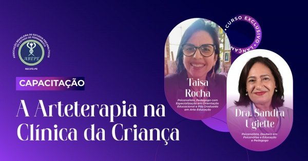 Imagem do evento Capacitação em Arteterapia na Clínica da Criança