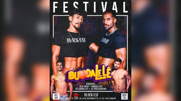 Imagem do evento Black Cat: Bundalelê Festival / Sexta - 02 de janeiro - 23h