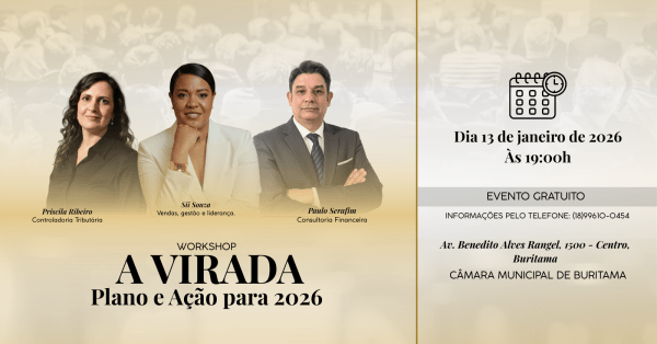 Imagem do evento A Virada - Plano e Ação para 2026